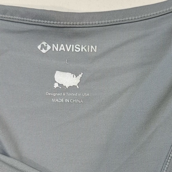 🐧3/$15 or 5/$20 -  Naviskin Workout Tank Top Racerback Yoga Tops Sleeveless - Picture 3 of 5